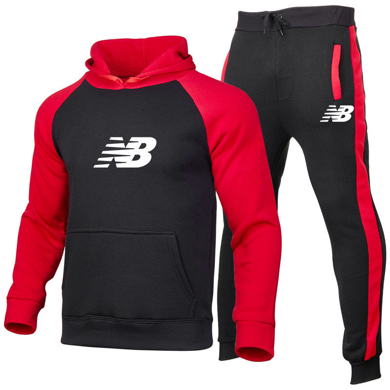 NB™ | Completo Felpa con Cappuccio e Pantaloni di Alta Qualità