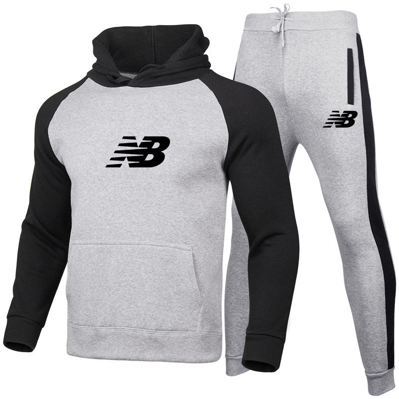 NB™ | Completo Felpa con Cappuccio e Pantaloni di Alta Qualità