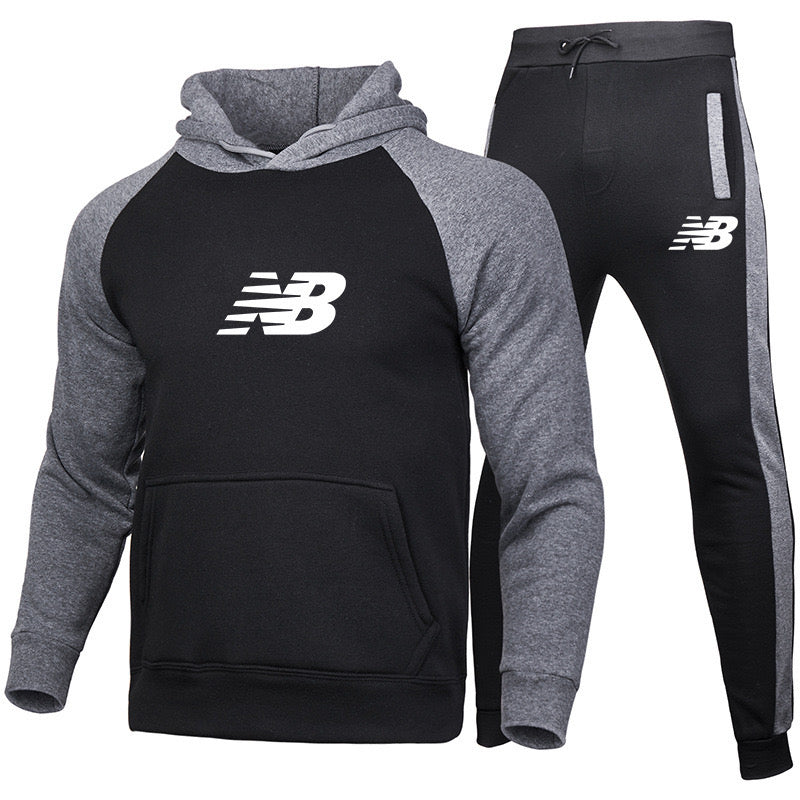 NB™ | Completo Felpa con Cappuccio e Pantaloni di Alta Qualità