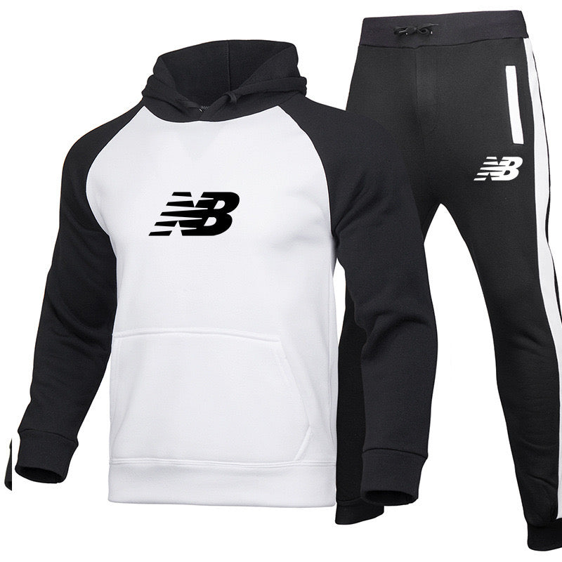 NB™ | Completo Felpa con Cappuccio e Pantaloni di Alta Qualità