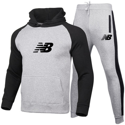 NB™ | Completo Felpa con Cappuccio e Pantaloni di Alta Qualità