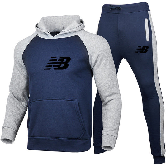 NB™ | Completo Felpa con Cappuccio e Pantaloni di Alta Qualità